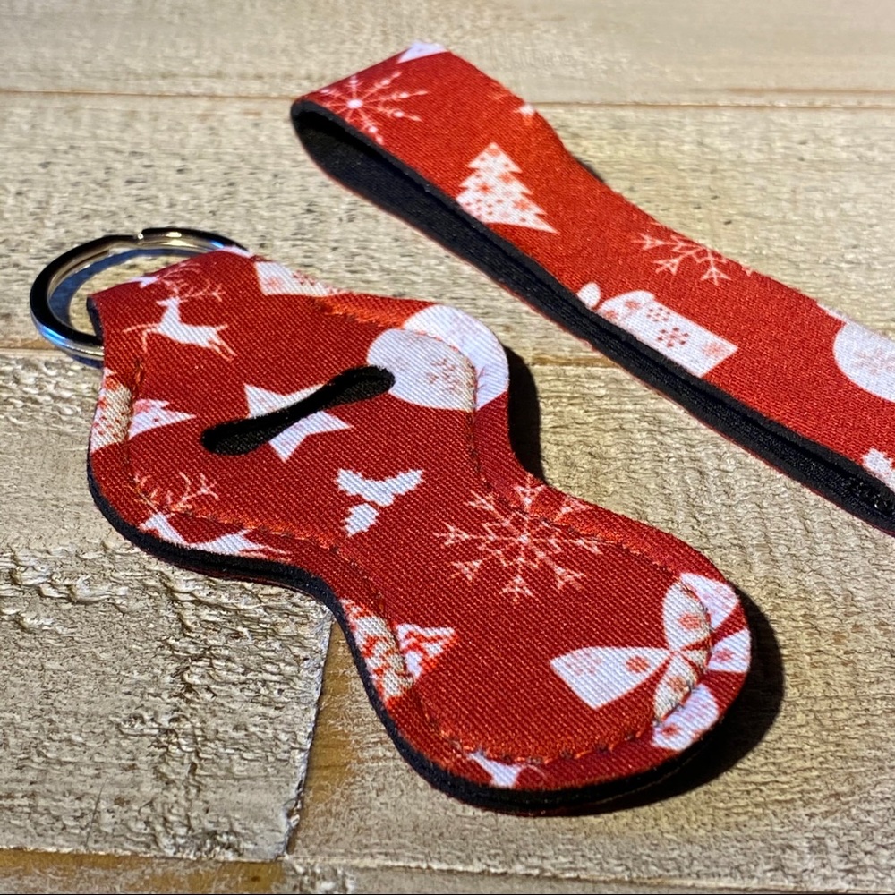 3 for $15 Lip Balm Holder + Keychain Reindeer Star - Picture 2 of 5
